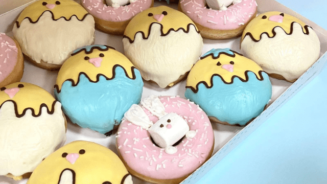 krispy kreme easter themed doughnuts