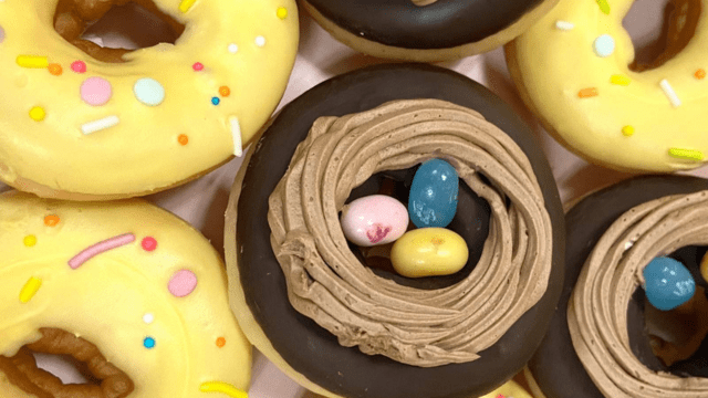 krispy kreme easter themed doughnuts