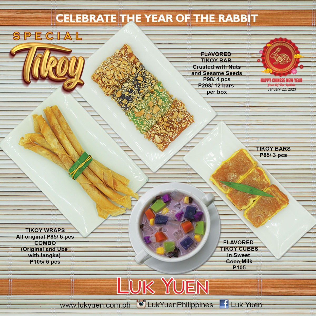 Luk deals yuen menu