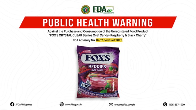 FOX’S CRYSTAL CLEAR Berries Oval Candy- Raspberry & Black Cherry